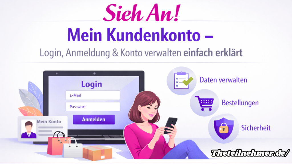 sieh an mein kundenkonto